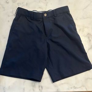 Boys Peter millar navy blue performance shorts